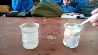 Demonstration: Why things float on surface of water or sink into water?