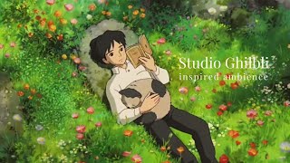 Studio Ghibli Inspired Ambience (relax, sleep, study) #studioghibli #howlsmovingcastle #spiritedaway