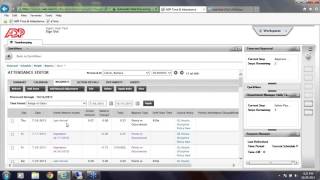 eTime Video Library Attendance Points