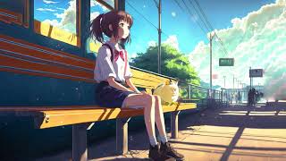 Chill with me 🌞 Chill lofi songs to make you feel positive when you listen to ~ Lofi Hiphop Mix