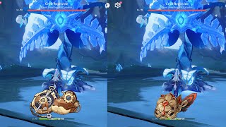 Neuvillette Heart of Depth Vs Marechaussee Hunter || Genshin Impact