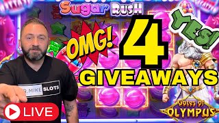 🔴 4 HUGE SC GIVEAWAYS!  HUGE LIVE PLAY! LIVE!!!!