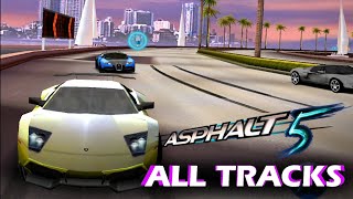 Asphalt 5 - All Tracks