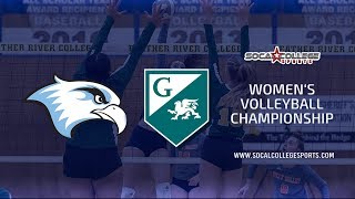 CCCAA Women's Volleyball: Cabrillo vs Grossmont - 12/6/19 - 1pm