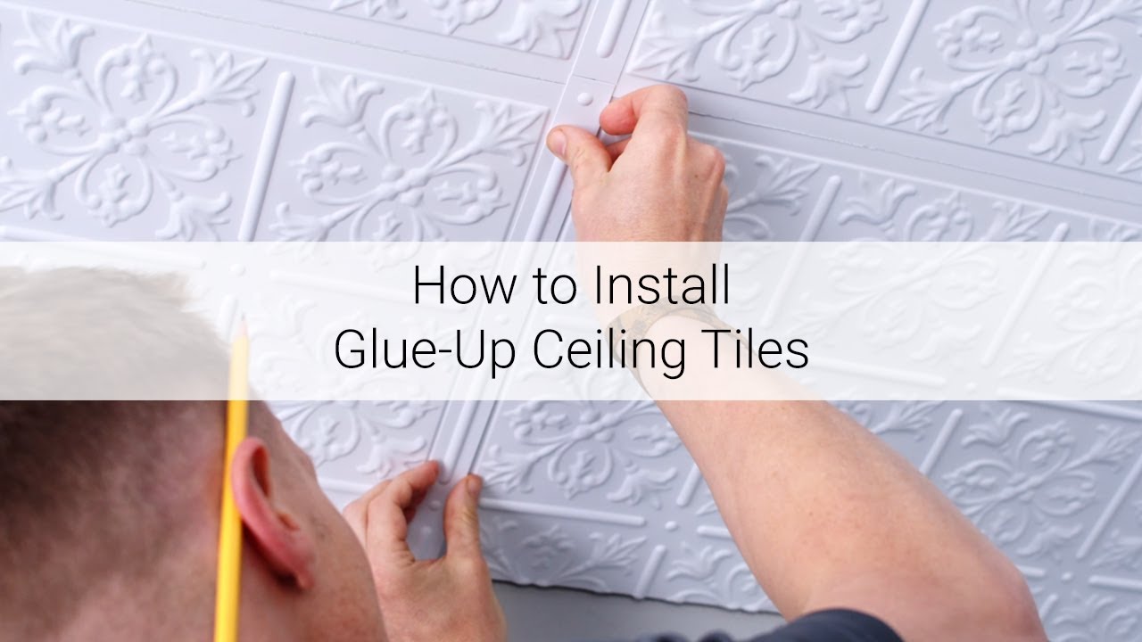 Installing Ceiling Tiles From Ceilingtilesbyuscom Youtube