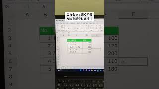 Excel高速で文字修正をする方法！#shorts