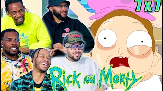 OPEN YOUR MIND! Rick And Morty 7 x 7 Reaction!