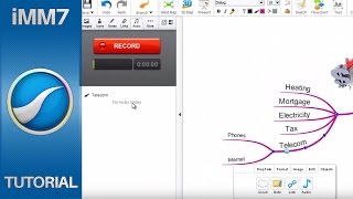 Inserting Audio Notes - iMindMap 7