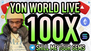 YON WORLD LIVE · hunting for crypto gems BEFORE the MASSIVE Q4 PUMP!!