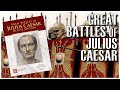 Great Battles of Julius Caesar Unboxing | GMT Games | Wargame Historical Game | Deluxe Edition