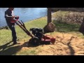 how to operate a toro sgr 13 stump grinder