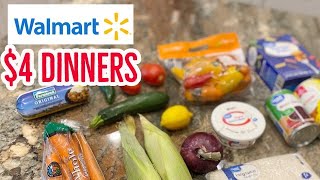 WALMART EXTREME BUDGET DINNERS // EASY & CHEAP SUMMER MEALS