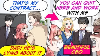 [Manga Dub] The Heiress Took My Credit, and I Got Fired. A Blonde Beauty Freed Me From This Mess.