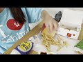 【最高の休日】同棲カップルが休日にマック食べるだけの動画【月見バーガー】