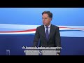 Inleidend statement van MP Mark Rutte na de ministerraad van 17 maart 2023