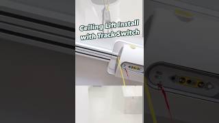 SureHands Ceiling Lift with Track Switch #disability #accessibiliyy