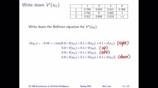 L19: Introducing the Bellman Equations