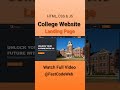 College Website using HTML & CSS | Fast Code