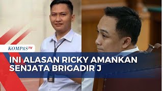 Ricky Rizal Bongkar Alasan Mengapa Amankan Senjata Milik Brigadir J