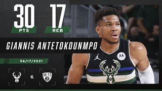 Giannis Antetokounmpo keeps Bucks ALIVE with 30 PTS & 17 REB in Game 6 win ‼️