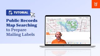 Public Records Map Searching to Prepare Mailing Labels
