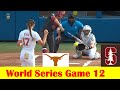 #8 Stanford vs #1 Texas Softball Highlights, 2024 NCAA World Series Game 12