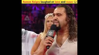 Roman Reigns crashes Rusev and Lana wedding celebration #shorts #wwe