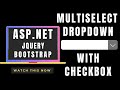 asp.net select multiselect dropdown with checkbox jquery bootstrap