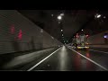 고속도로 터널 asmr highway tunnels in korea