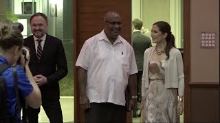 Fiji Government hosts Her Royal Highness, The Crown Princess of Denmark at the State  reception