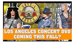 Guns N' Roses News: DVD To Be Released of Los Angeles Dodgers Stadium Concerts (2016)