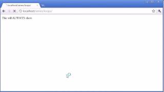 Beginner PHP Tutorial 26 do while Loop