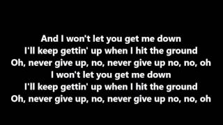 Never give up-sia (Lyrics)
