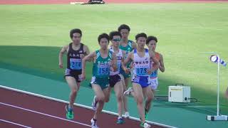 関東インカレ 男子2部1500ｍ決勝 2019.5.24