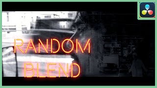 Random Blend Transition | DaVinci Resolve 18 |