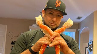 Preparing Costco King Crab EASY #crab #costco #kingcrab #howto