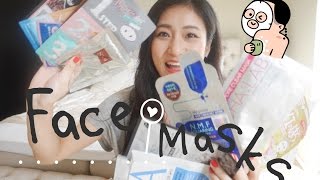 Face Masks Review | 片状面膜集合分享