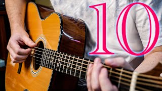 10 Acoustic Songs Every Guitarist Should Know (easy to IMPOSSIBLE)
