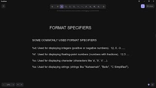#4 printf( ) function in c: printf && Format Specifiers in C