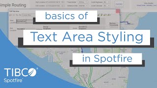 Basic Text Area Styling in Spotfire