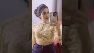 Ishi Perera TikTok video | Looks very gorgeous in tight jeans #viralvideo #ishiperera