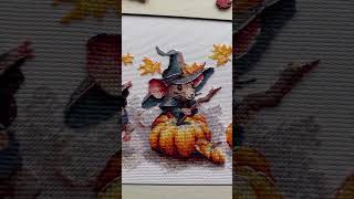 RIOLIS cross stitch kit review. 2241 Sppoky Mouse Trio