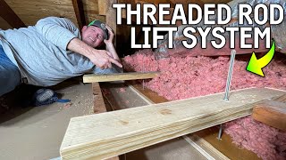 The Most OVER-ENGINEERED Drywall Sag Solution..
