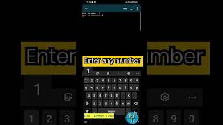 Multiplication table using python in less than 20 seconds | Pro Techno Labs