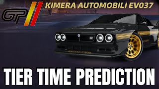 Asphalt 9 Legends Unite Kimera Automobili Grand Prix Tier Time Prediction Ranges