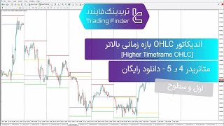 ‫📥دانلود رایگان اندیکاتور (Higher Timeframe OHLC) برای متاتریدر 4\u00265 [تریدینگ فایندر]