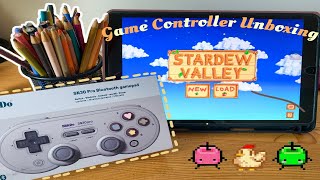 The PERFECT Stardew Valley Controller? | Game Controller Unboxing | SN 30 Pro 8BitDo