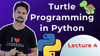 Lecture 4 - Drawing Polygons || Turtle Programming in Python