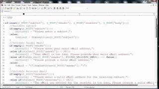 PHP Tutorial: Send Mail [Part Two(2)]