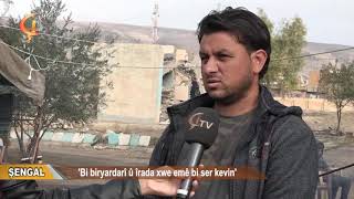 Dosya  Taybet  ŞENGAL  'Bi biryardarî û îrada xwe emê bi ser kevin'